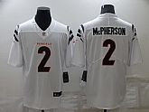 Nike Bengals 2 Evan McPherson White Vapor Untouchable Limited Jersey,baseball caps,new era cap wholesale,wholesale hats